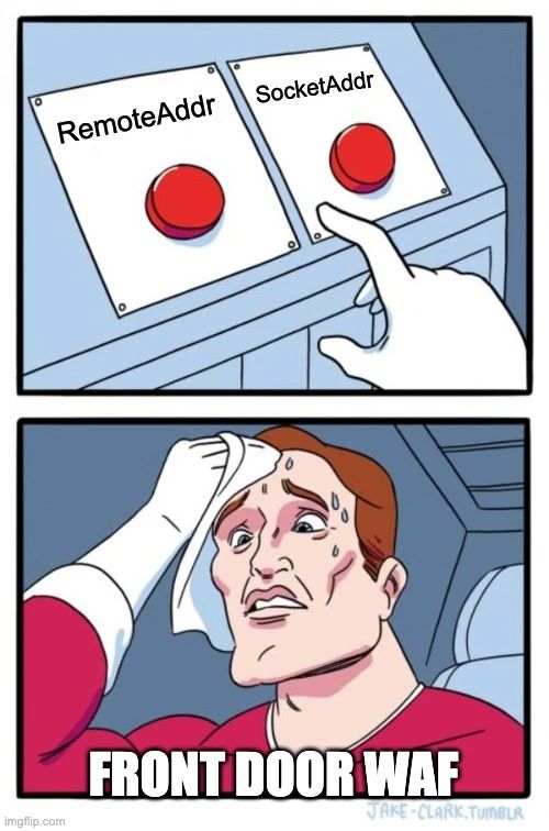 Azure Front Door WAF IP match settings
