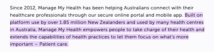 ManageMyHealth breach email excerpt